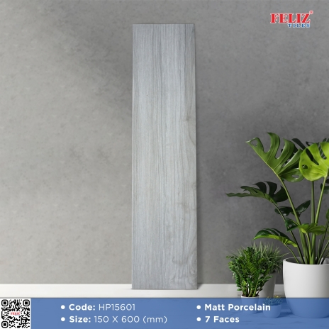 150x600mm | Matt Porcelain - 7 Faces | Mã HP15601
