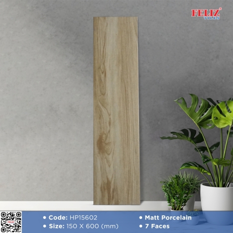 150x600mm | Matt Porcelain - 7 Faces | Mã HP15602