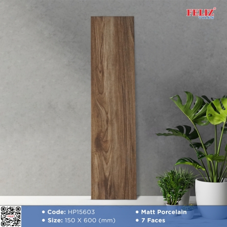 150x600mm | Matt Porcelain - 7 Faces | Mã HP15603
