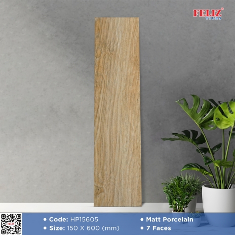 150x600mm | Matt Porcelain - 7 Faces | Mã HP15605