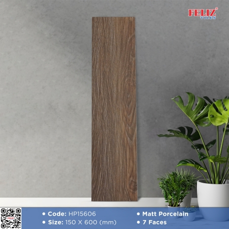 150x600mm | Matt Porcelain - 7 Faces | Mã HP15606