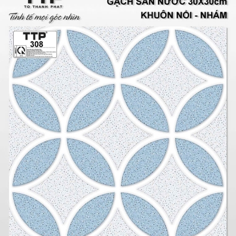 Gạch sàn nước 30×30cm TTP 308