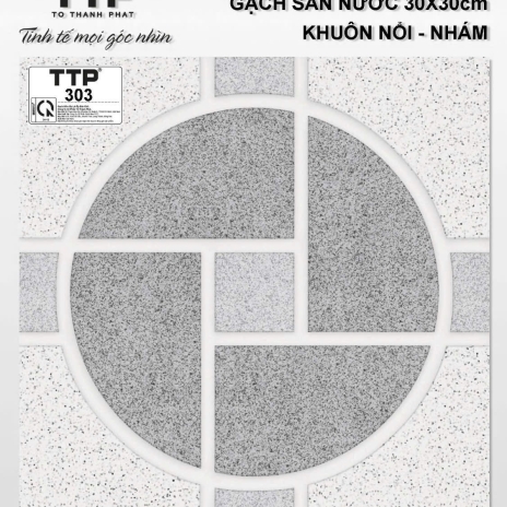 Gạch sàn nước 30×30cm TTP303
