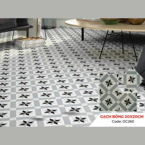 Gạch bông 20x20cm | Mã DC260