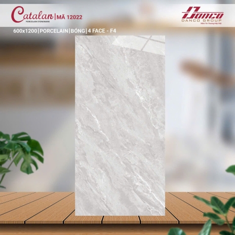 60x120cm | PORCELAIN | BÓNG | 4 FACE - F4 | MÃ 12022