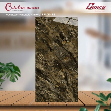 60x120cm | PORCELAIN | BÓNG | 4 FACE - F4 | MÃ 12023