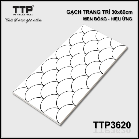 30x60cm | MEN BÓNG - HIỆU ỨNG | Mã TTP3620