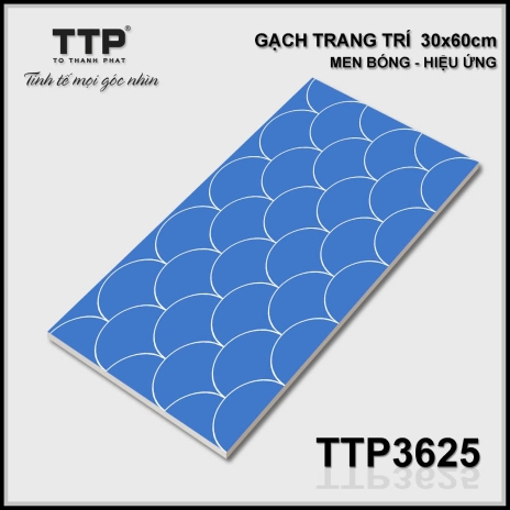 30x60cm | MEN BÓNG - HIỆU ỨNG | Mã TTP3625