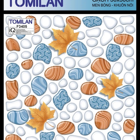 GẠCH 30x30cm | MEN BÓNG - KHUÔN NỔI | MÃ F3405